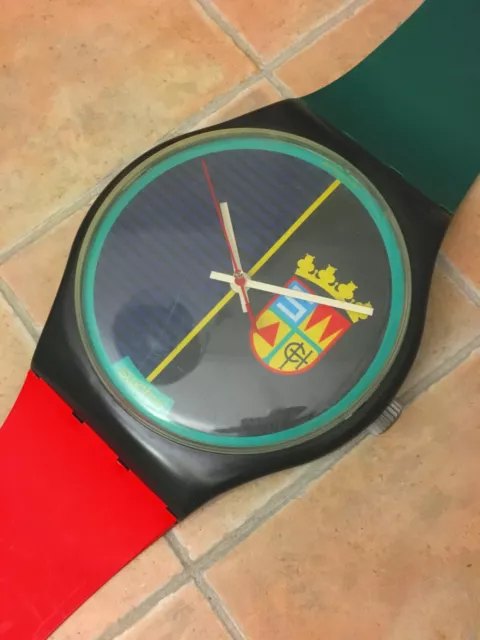 Swatch Maxi MGB111 Sir Swatch FANTASTIC RARE SWISS