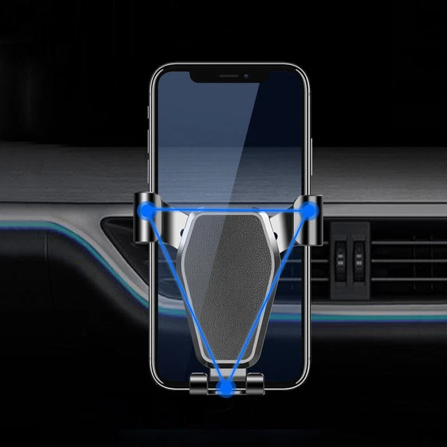 Universal Gravity Cell Phone Holder Car Air Vent Mount Stand For iPhone Samsung