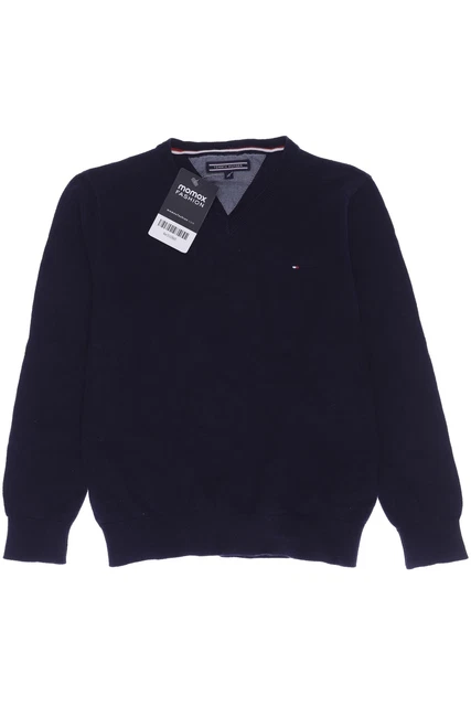 Felpa con cappuccio Tommy Hilfiger pullover ragazzi taglia EU 128 elastan... #6e310b0
