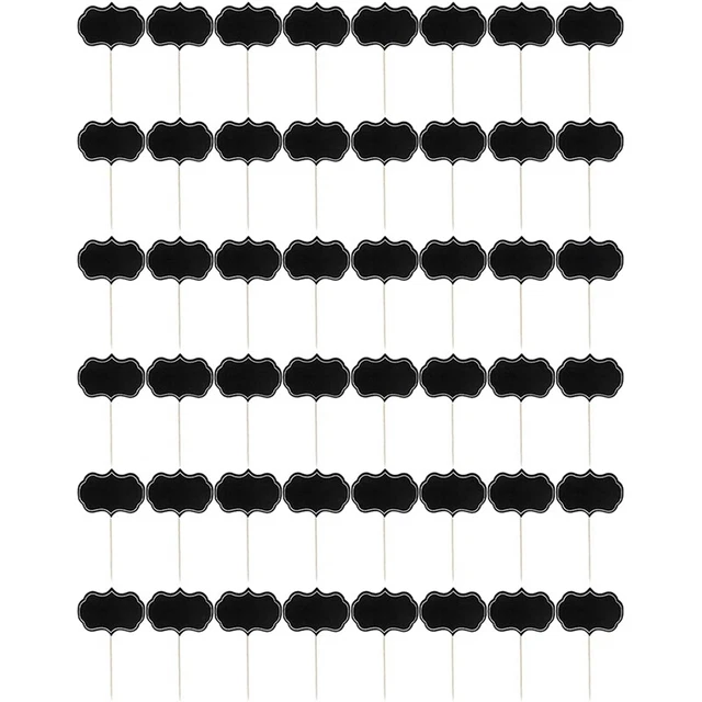 40 Etichette Cupcake Topper - Decorazioni Buffet Per Formaggio E Dolci - Foto 11