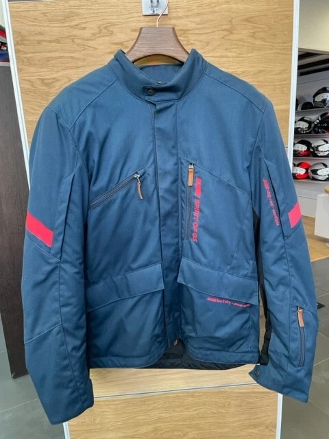 GENUINE BMW MOTORRAD Gs Puna Gore-Tex Motorcycle Jacket Blue Size - 54 ...