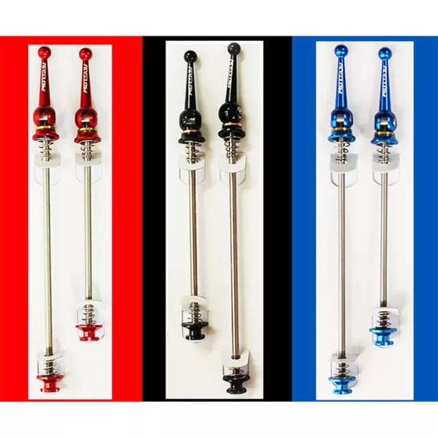 Lightweight and Practical Quick Release Skewers for Easy Wheel Management