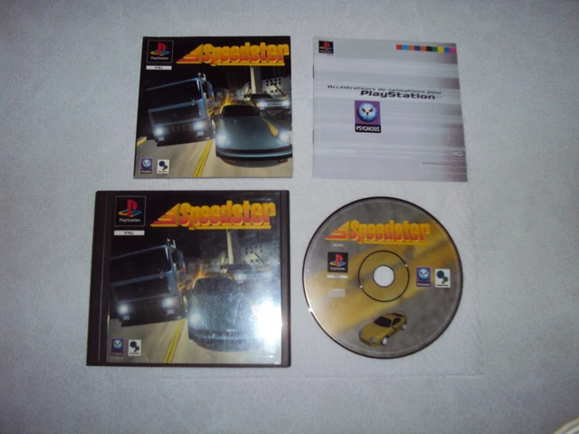 Speedster VF Sur PS1 – Jeu Complet, Très Bon état, Boîtier Et Notice Inclus, Playstation