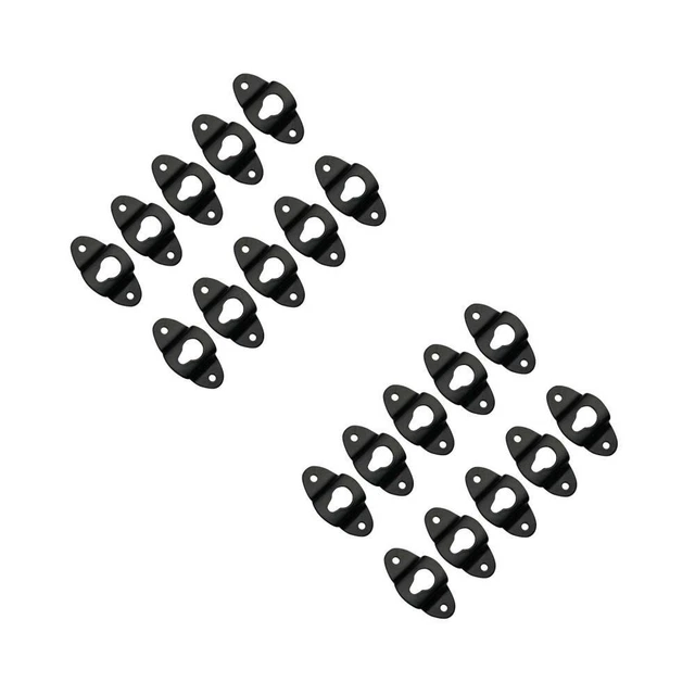 2 PCS HANGER Plate for Surround Speaker Hook Wall Mount Hanging Bracket