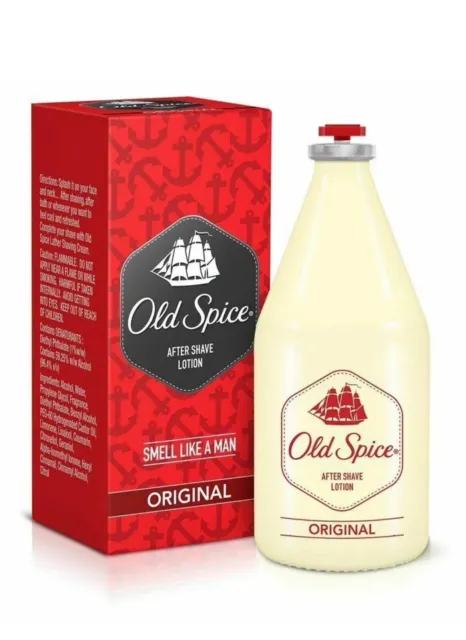 Loción para después del afeitado Old Spice - Original 150 ml - En botella...