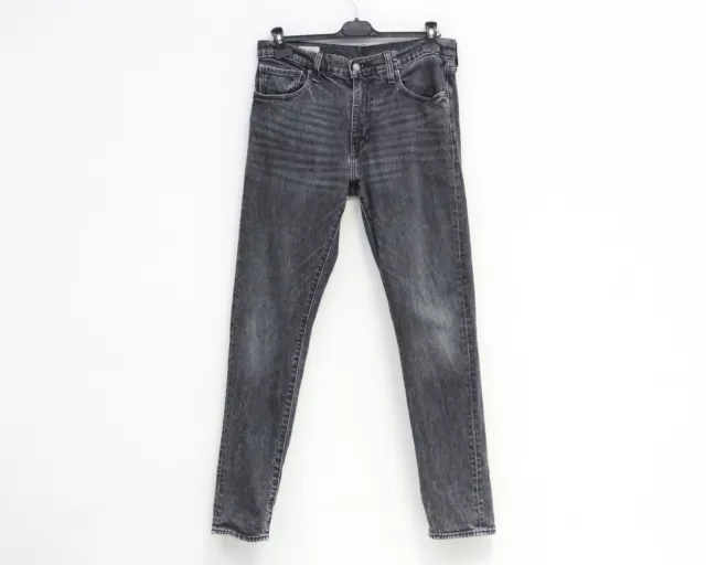 Levi Strauss 512 Hombre W32 L32 Vaqueros Pantalones Delgado Cónico Elástico