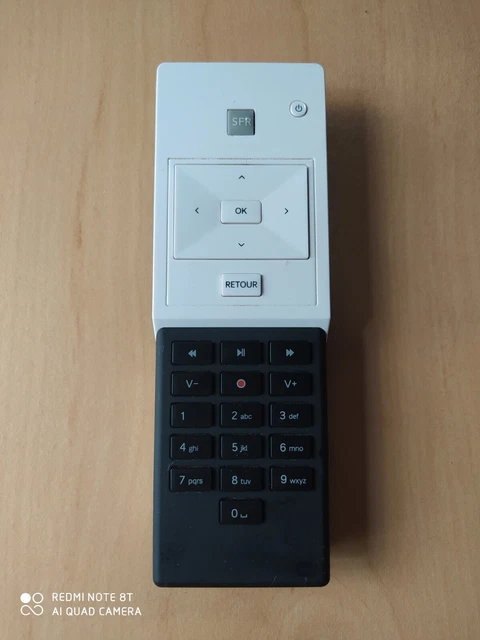 Télécommande Décodeur sfr evolution