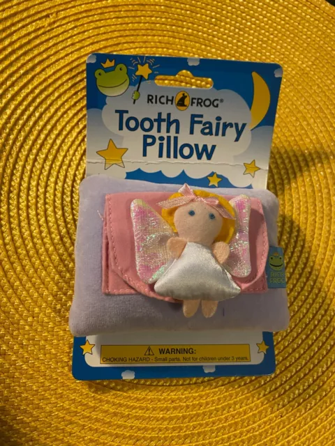Rich Frog Tooth Fairy Pillow