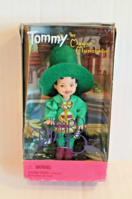 Barbie The Wizard of Oz Tommy Doll as Mayor Munchkin 5" Figure NEW