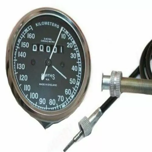 Replica Smith Speedometer 160 Kph With 54" Cable For BSA Ariel Royal Enfield @UK