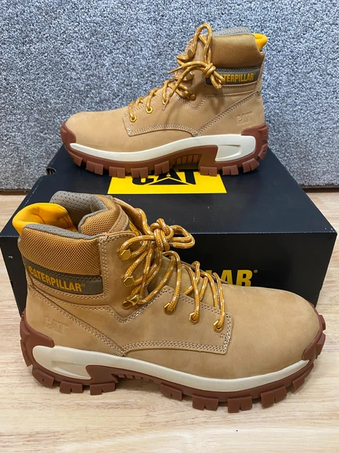 Cat Footwear Invader Hi Stivali Uomo Con Puntale In Acciaio - Nero, Taglia 44