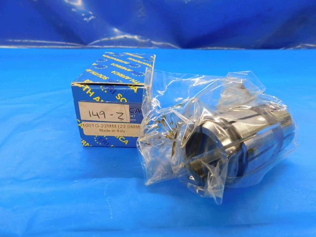 NEW ERI AMERICA TG100 COLLET SIZE 22mm MADE IN ITALY 100TG-22MM 22 mm METRIC