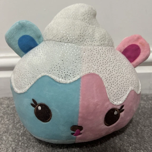 Pink Germany NUM NOMS CANDY Puffs Plush Soft Toy Pink Blue White With Glitter ...