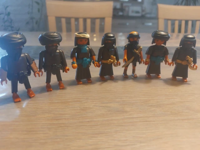 Playmobil History - Lot De Guerriers Égyptiens Ou Assyriens (Occasion)