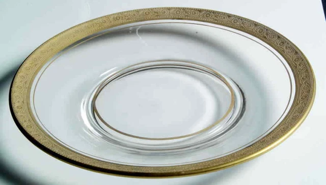 Tiffin-Franciscan Minton Clear  Luncheon Plate 1354117