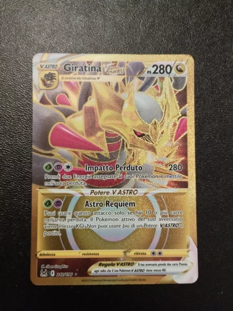 Pokemon Card Giratina V Astro ART Origine Perduta 131/196 - Vinted