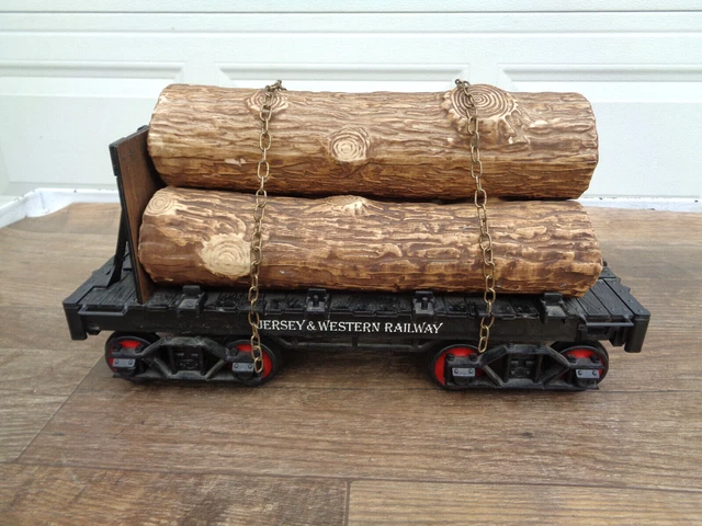 Vintage 1984 Jim Bean Train Log Car Decanter -Empty Vintage 1984 Jim Bean Train Log Car Decanter -Empty