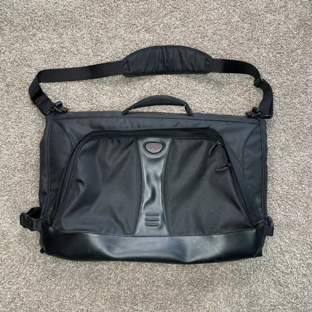 TUMI T-Tech Black  Nylon Tri-Fold Carry On Garment Bag 536C Luggage Suitcase