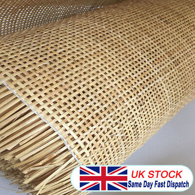 1-10 rollos tejido natural de caña ratán material de tela ratán 40 × 100 cm stock reino unido