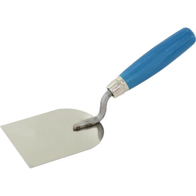 Stuckateurspachtel 80mm rostfrei Softgriff G-Hals Stuckateurspachtel 80mm rostfrei Softgriff G-Hals