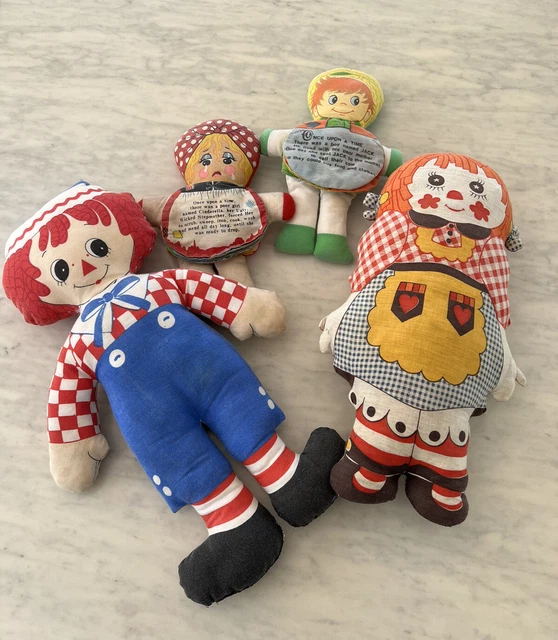 VINTAGE RAGGEDY ANN And Flip A Face Dolls 1970 40.00 PicClick AU
