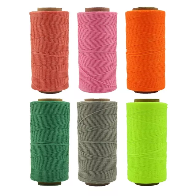 PREMIUM QUALITY HAND sewn small roll leather wax thread for sewing