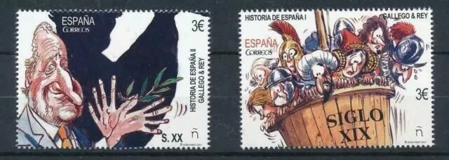 SH Historia de España 2017 ** Edifil SH 5144-5145 MNH