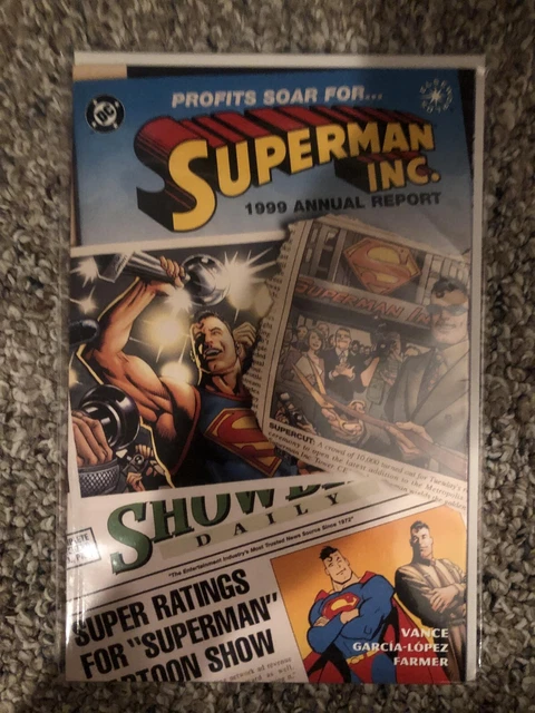 Superman Inc. 1999 Annual Report, Vance, García-López (1999, DC) Prestige One-Sh
