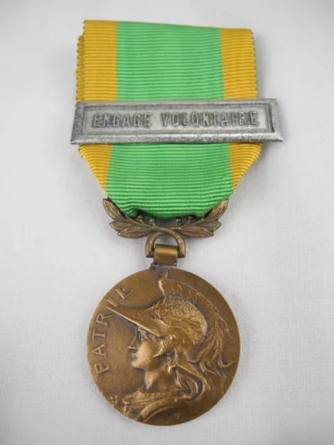 militaria médaille engagé volontaire ww1 ww2 french medal volunteer medalla WK