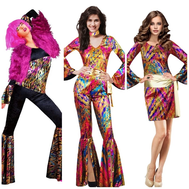 Smiffys Disco Costumes For Women Licensed 60s/70s Dancing Queen - Foto 3