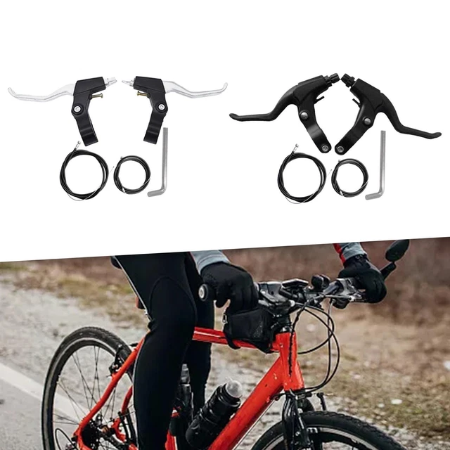BICYCLE BRAKE HANDLE with Brake Wire Kit for Mountain Bike Replace