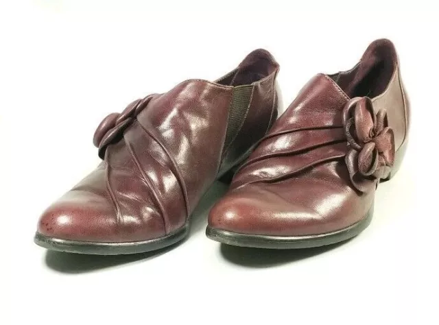 Everybody by BZ Moda Bootie Anthropologie Women's Size 5 N Brown Leather