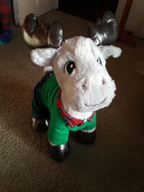 Build A Bear Gray Gust Moose With Sweater Boxers And jeans 2018 Stuffed