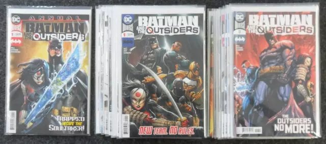 Batman & The Outsiders Vol. 3 Nr. 1-17 +Annual (2019) - DC Comics USA - Z. 0-1/1