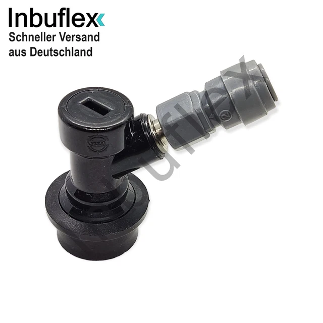 Duotight Gerade 8mm(5/16) x FFL Schlauch John Guest Bier Brauen Schnellverbinder