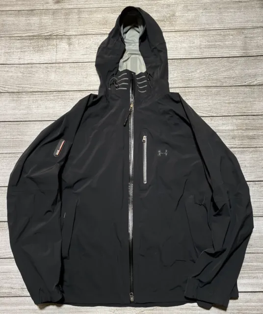 Under Armour Performance Jacket Hooded Snowboarding Skiing Size XL Recco