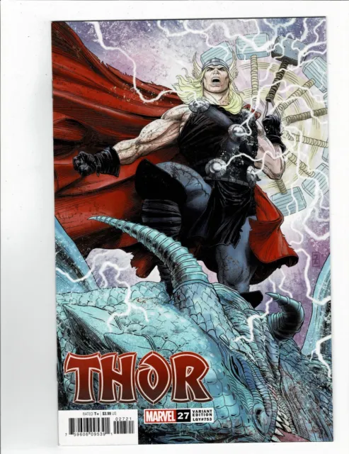 Thor # 27 Zircher Variant Cover Unread 1st Print NM- or Better 2022 J4