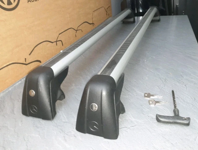GENUINE MERCEDES BENZ W204 C-class Estate Carrier Roof Bars Rack 2007 ...