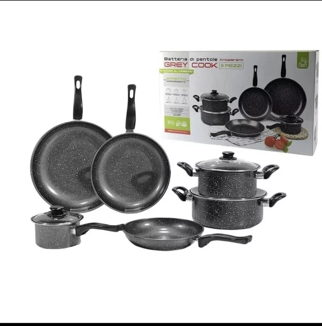 FOHERE Set Pentole Induzione 15 Pezzi - Antiaderente E Completo - Foto 7