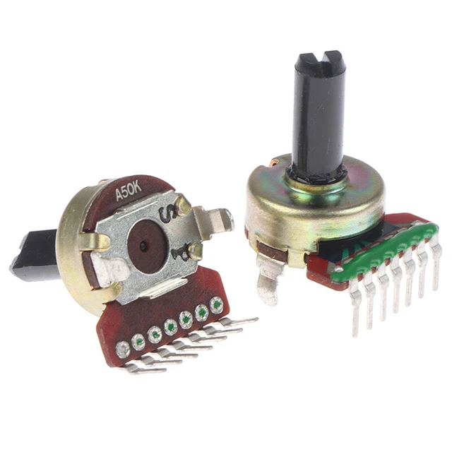 161 ROTARY DUAL A50K/A503 Dual Channel Amplifier Volume Potentiometer 7 ...