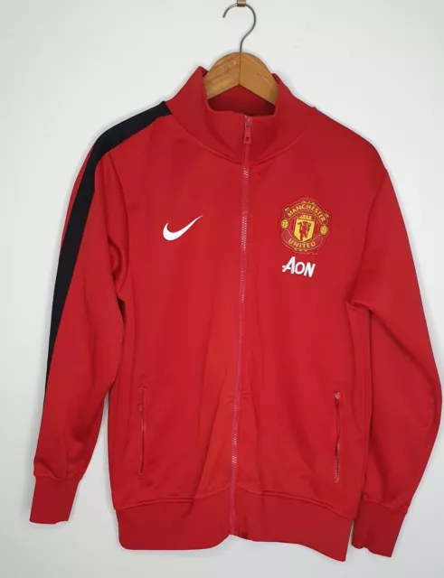 Manchester United Aon Jacket, Nike, Size Medium