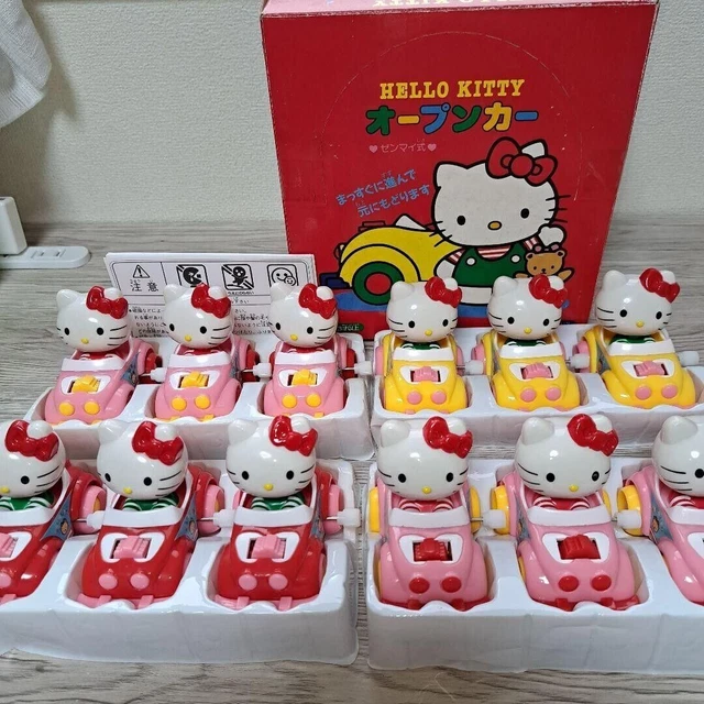 VOITURE FOUR HELLO Kitty d'origine extrêmement rare et neuve à ressort