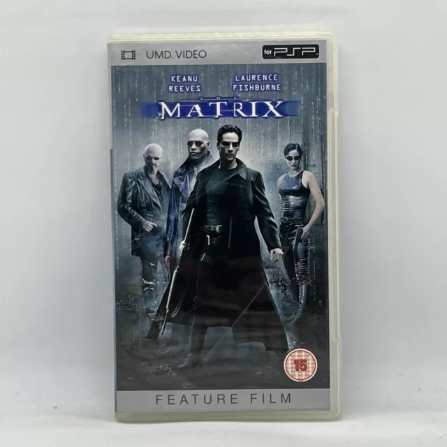 The Matrix Keanu Reeves Movie Sony PSP PlayStation UMD Video Region 2