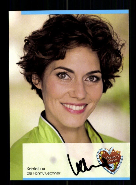ANDREA KIEWEL ZDF cartolina autografata originale firmata #BC 124034