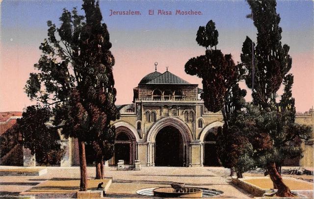 666500) AK Palästina / Israel Jerusalem Al Aksa Moschee