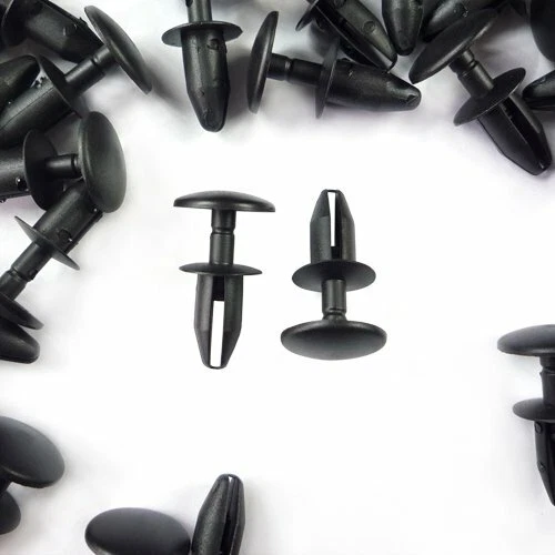 50 Push Type Retainer Nylon Clips Auto Body Fastener For GM For Saturn 21047094