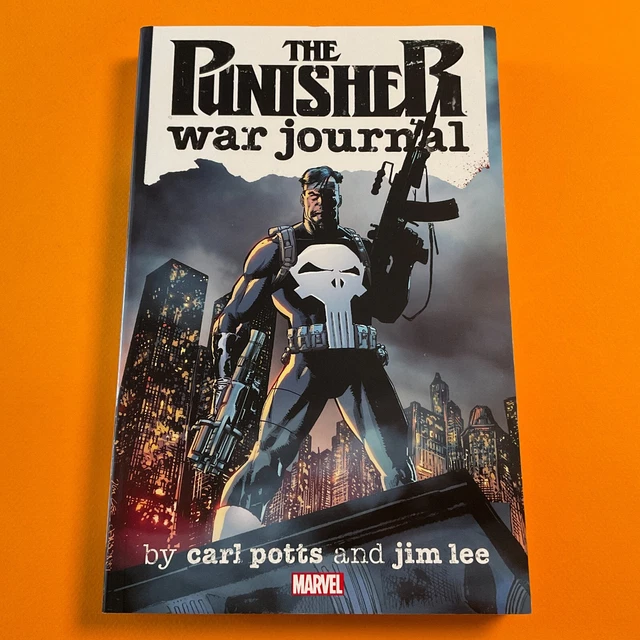 The Punisher War Journal by Carl Potts and Jim Lee OOP TPB Huge paperback #1-19