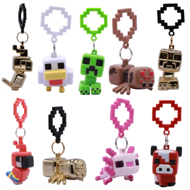 Minecraft - Schlüssel oder Rucksackanhänger - zufällige Auswahl - 1 Stück (NEU!)