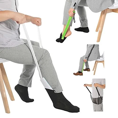 Enfile Chaussettes Kit - Aide à mettre et à enlever chaussettes chaussures pa...