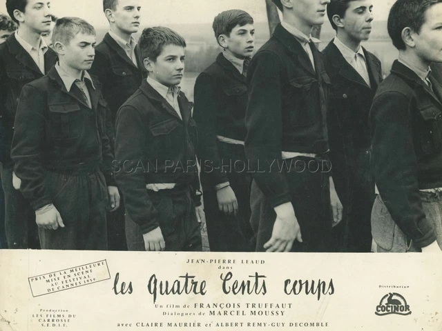 JEAN-PIERRE LEAUD, PATRICK AUFFAY, THE 400 BLOWS : LES QUATRE CENTS